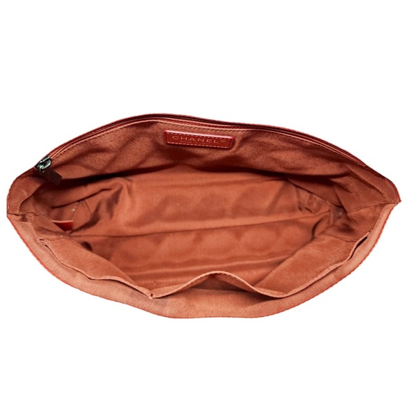 Chanel Urban Delight Quilted Leather Chain Tote in Red - Picture 10 of 11